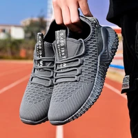 unisex sneakers flying mesh running shoes for men breathable athletic outdoor comfort light soft sports jogging shoes zapatilla