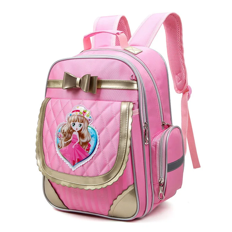 School Bags for boys girls Children Backpack Primary Bookbag Orthopedic Princess Schoolbags Backpacks Mochila Infantil