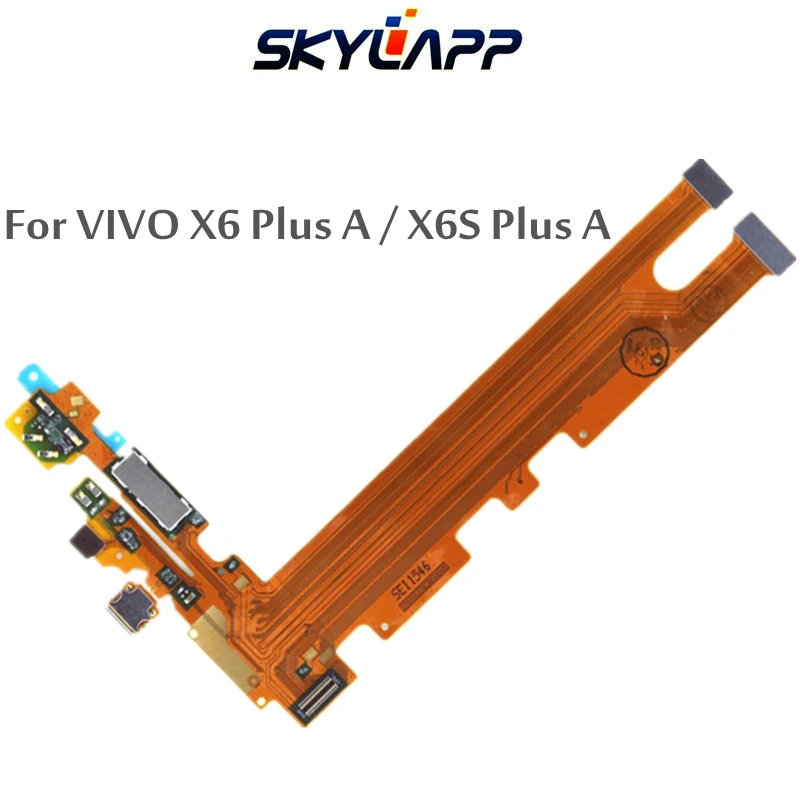 

New USB Charging Dock Flat Cable For VIVO X6 Plus A / X6S Plus A Tail Plug USB Charg Connector Flexible Ribbon Free Shipping