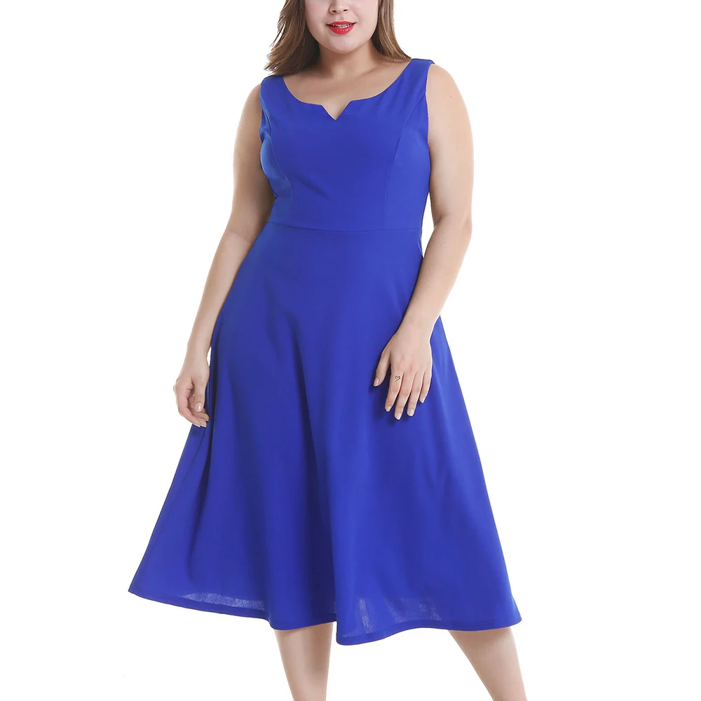 Женское простое платье женское винтажное офисное большого размера офисная