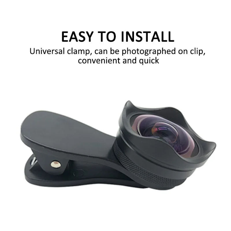 Набор объективов для камеры рыбий глаз широкоугольный мобильный телефон