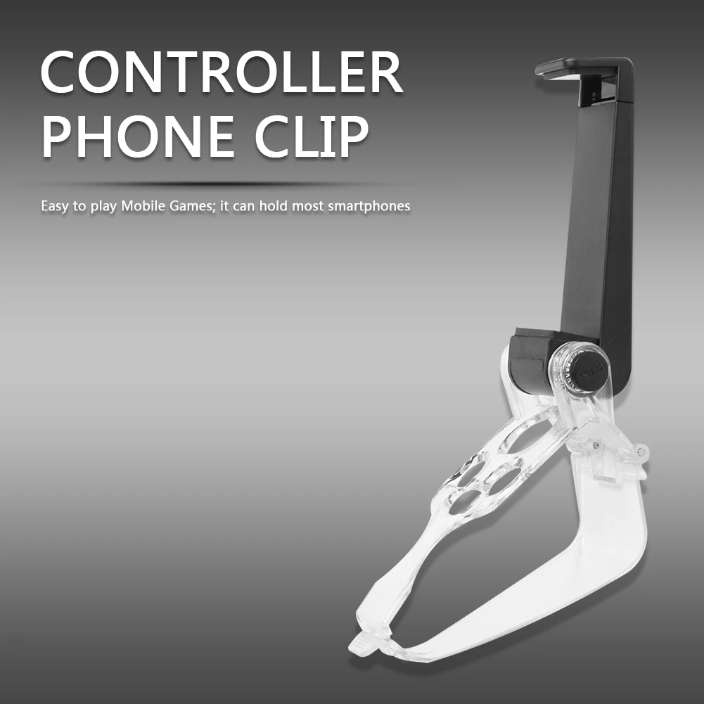 hand grip mobile clamp mount holder electronic machine accessories wireless controller gamepad cell phone stand free global shipping