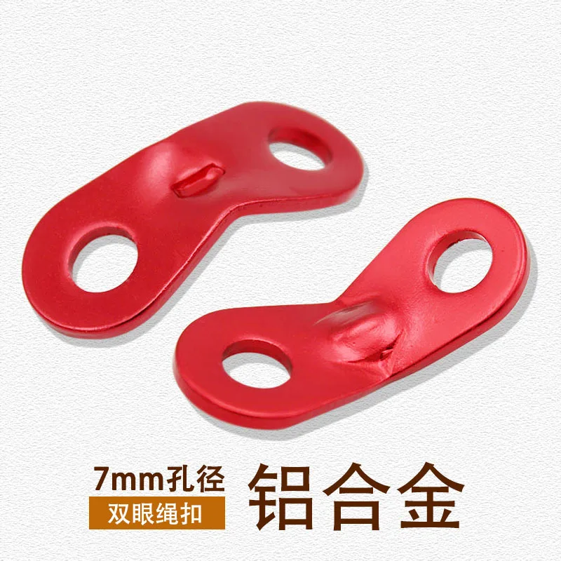 

Outdoor aluminum alloy umbrella rope buckle tent awning rope accessories wind rope buckle fixed buckle stop adjusting piece.