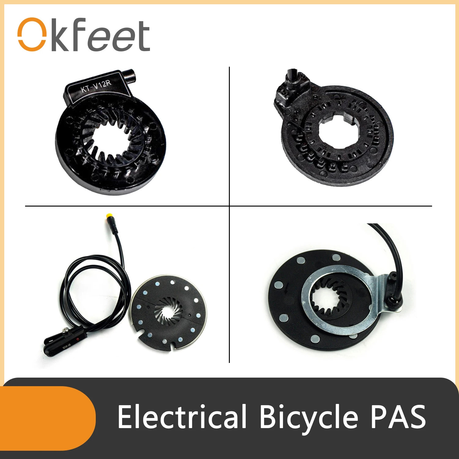 Датчик для педалей Okfeet KT V12L датчик Ebike Magnent CDV12L Kunteng комплект переоборудования