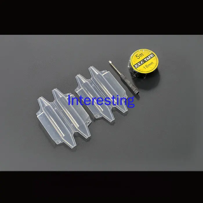 Кабельная распределительная коробка прямая прозрачная пластиковая заполненная