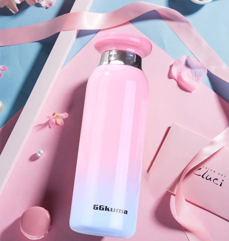 Короткие вакуумные фляжки кружки из нержавеющей стали портативные бутылки для