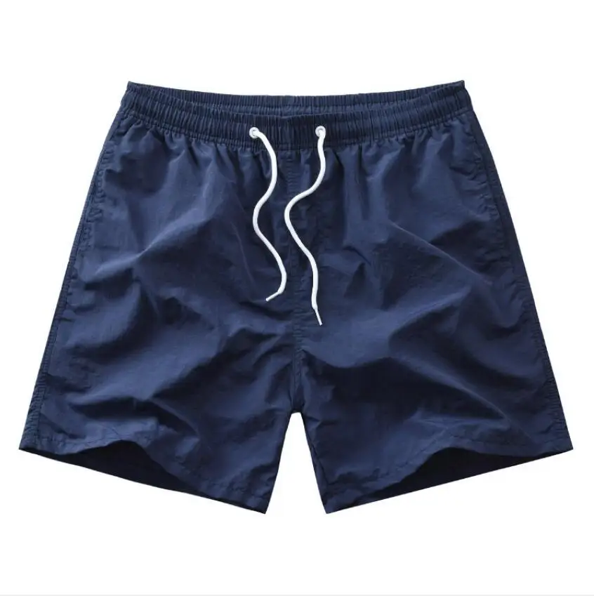 

2021 New Quick Dry Sportswear Jogger Beach Short Summer Shorts Homme Polyester Short Pants