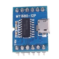 my1680 mp3 voice module scm serial music chip board control for usb download flash storage music play