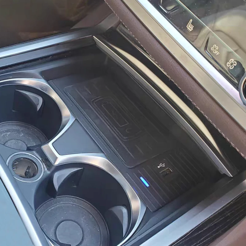 Зарядное устройство для телефона 15 Вт автомобильное беспроводное зарядное QI