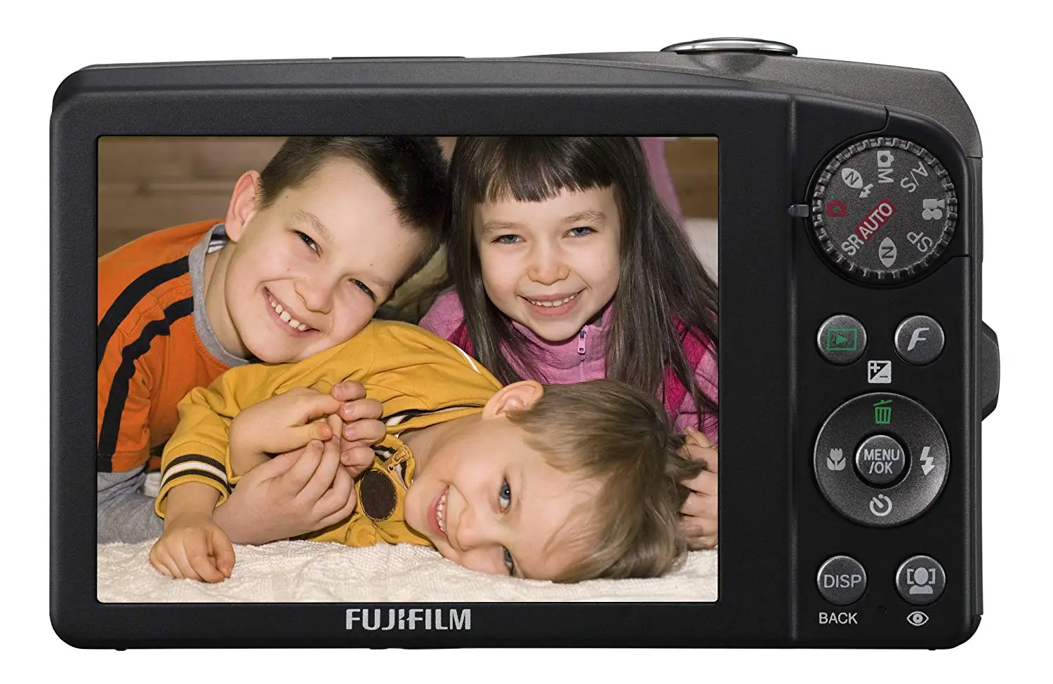 Используется Fujifilm FinePix F60fd 12MP цифровая камера с 3-кратным оптическим двойным