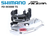 shimano acera m3000 3x9s bike bicycle front derailleur top swing dual pull 34 9mm