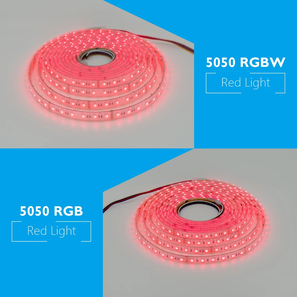 5050 Светодиодная лента RGB/RGBW 4в1 60 Светодиодный s/m IP68 300 светодиодный s/катушка, 5 метров/катушка DC12V/24 В силиконовый наружный водонепроницаемый CRI90, для ванны сада