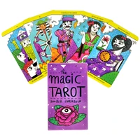 2021 new the magic tarot cards and pdf guidance divination deck entertainment parties board game support drop shipping 78pcsbox