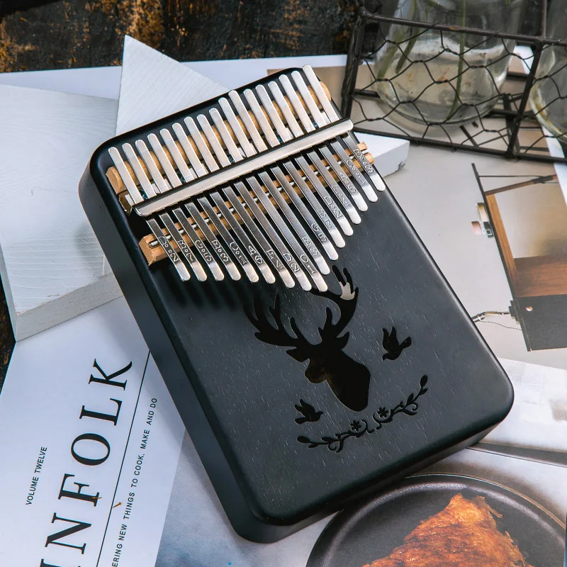 17 Keys Kalimba Crystal Thumb Piano Acrylic Transparent 17 Key Music Keyboard High-Quality African Kalimba Finger Piano