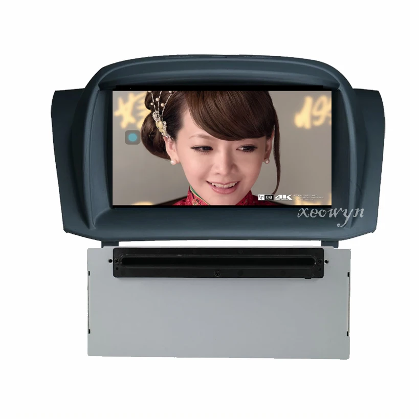 Четырехъядерный автомобильный DVD плеер android 10 GPS для Ford Fiesta 2009 2010 2012 2013 2014 2015 2016