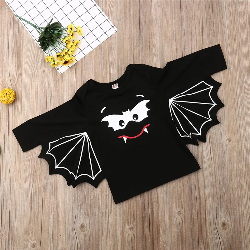 Новая детская футболка стильная одежда для мальчиков и девочек летучая мышь