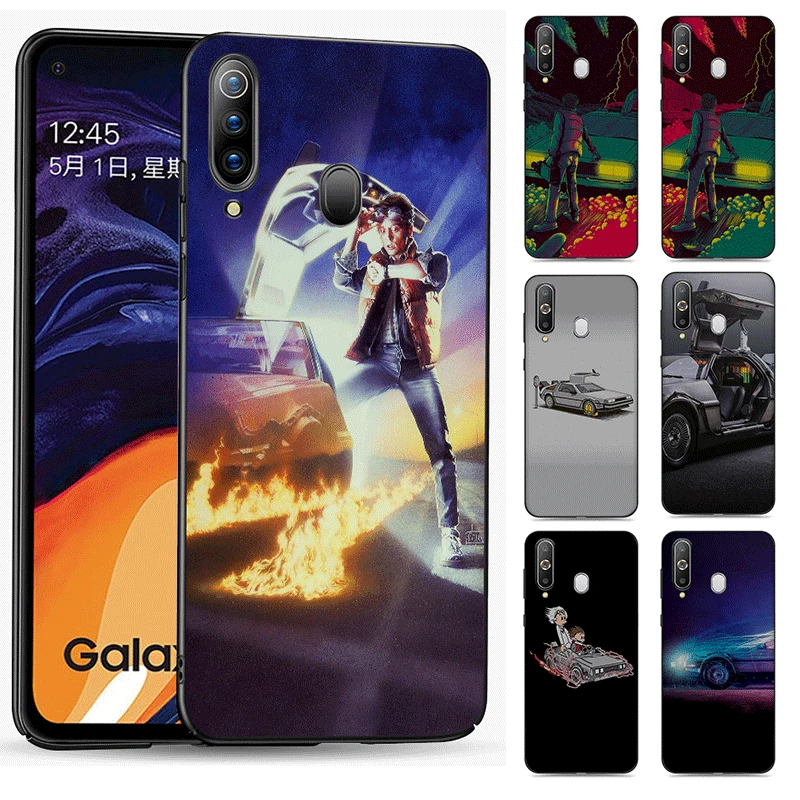 Desxz samsung J6 A70 A60 A50 A40 A20 A30 A10 A7 A6 A5 A3 A8 A9 Черный силиконовый чехол для телефона Back to the