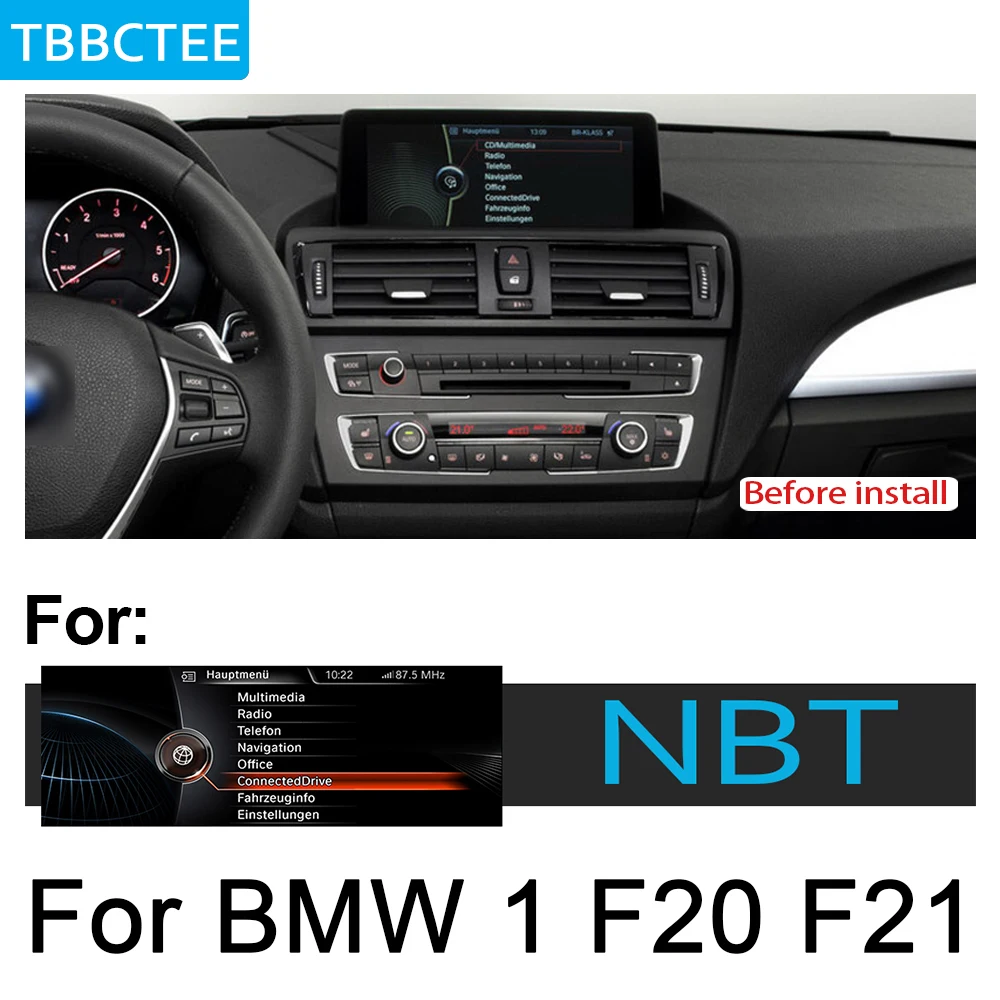 Автомагнитола для BMW 1 серии F20 F21 2011 2012 2013 2014 2015 2016 NBT GPS навигация AUX Стерео