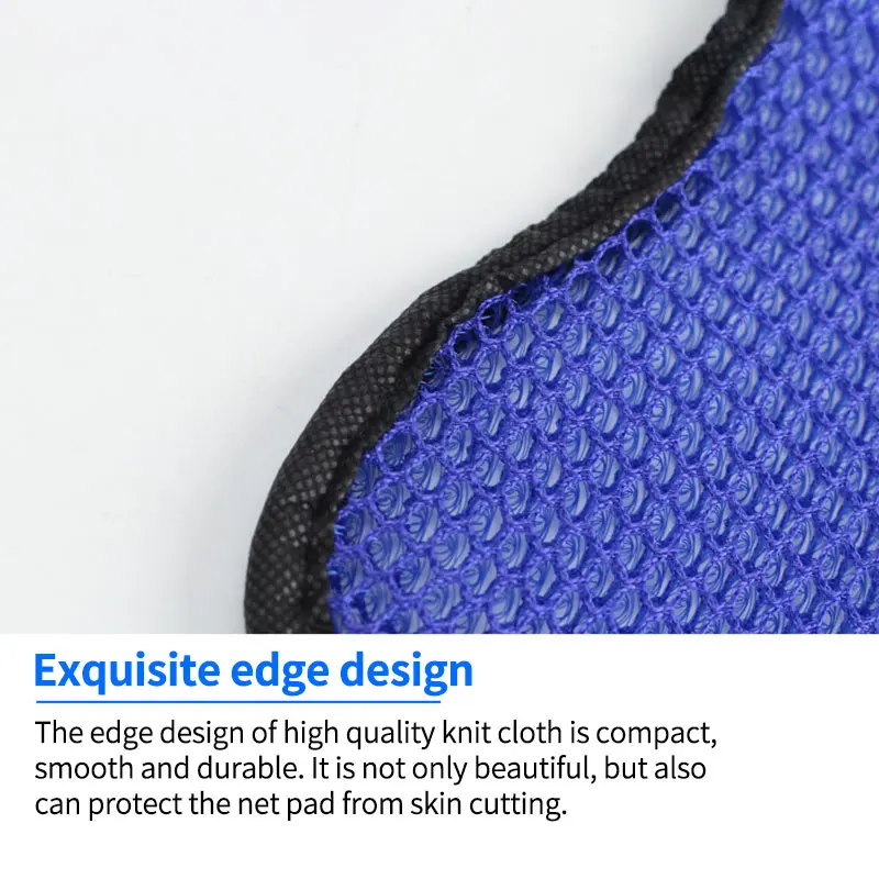 

Breathable New Helmet Mesh Pad Helmet Liner Heat-Proof Mat Hook And Loop Design Heat Insulation Pad Motorcycle Accessories
