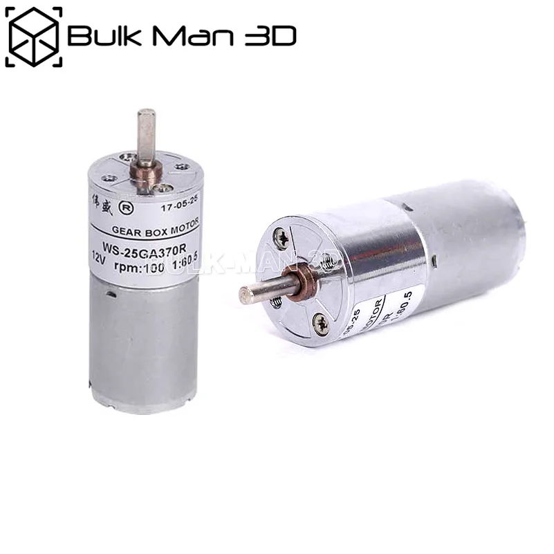 Электродвигатель постоянного тока 12 В, электродвигатель с высоким крутящим моментом 92 об/мин