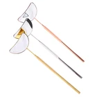 1 шт. многофункциональное зеркало из нержавеющей стали для проверки наращивания ресниц инструмент для красоты макияжа 3 цвета