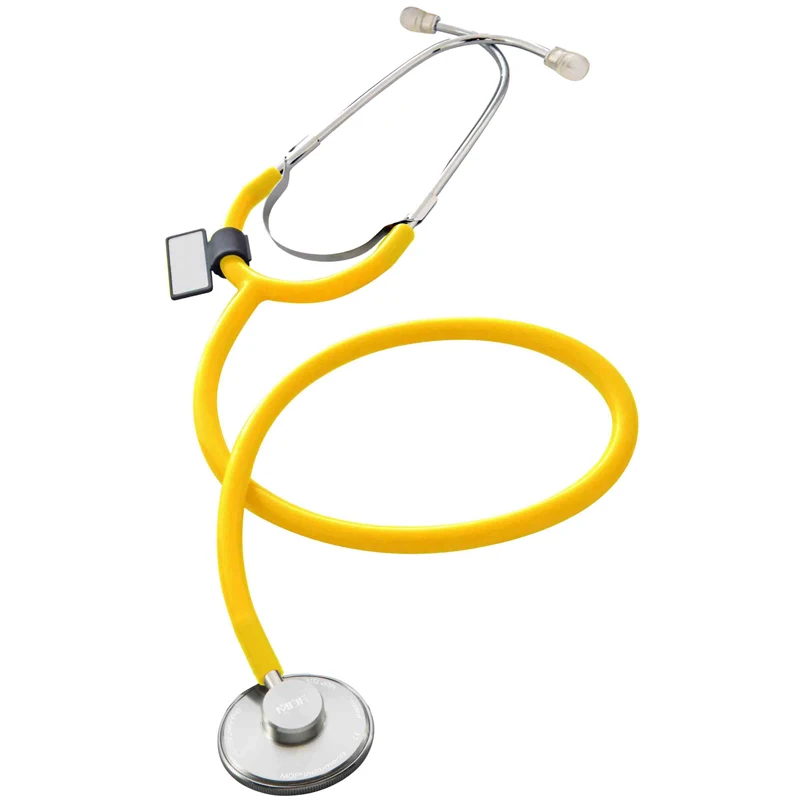 Professional Medical Single Head Neonatal Fetal Cute Light Weight Infant Pediatric Adult Cardiology Stethoscope for Doctor Nurse