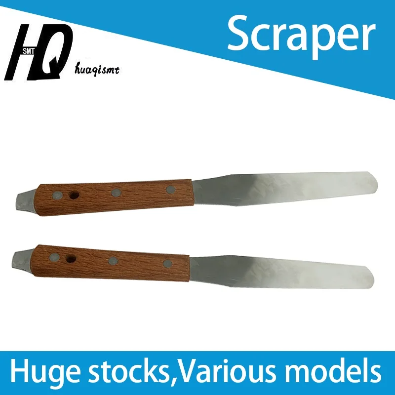 

Scraper used for SMT Paste tin, scraping knife, Solder paste Screen erasing knife blade Stainless steel mixing Scraper Stirrer