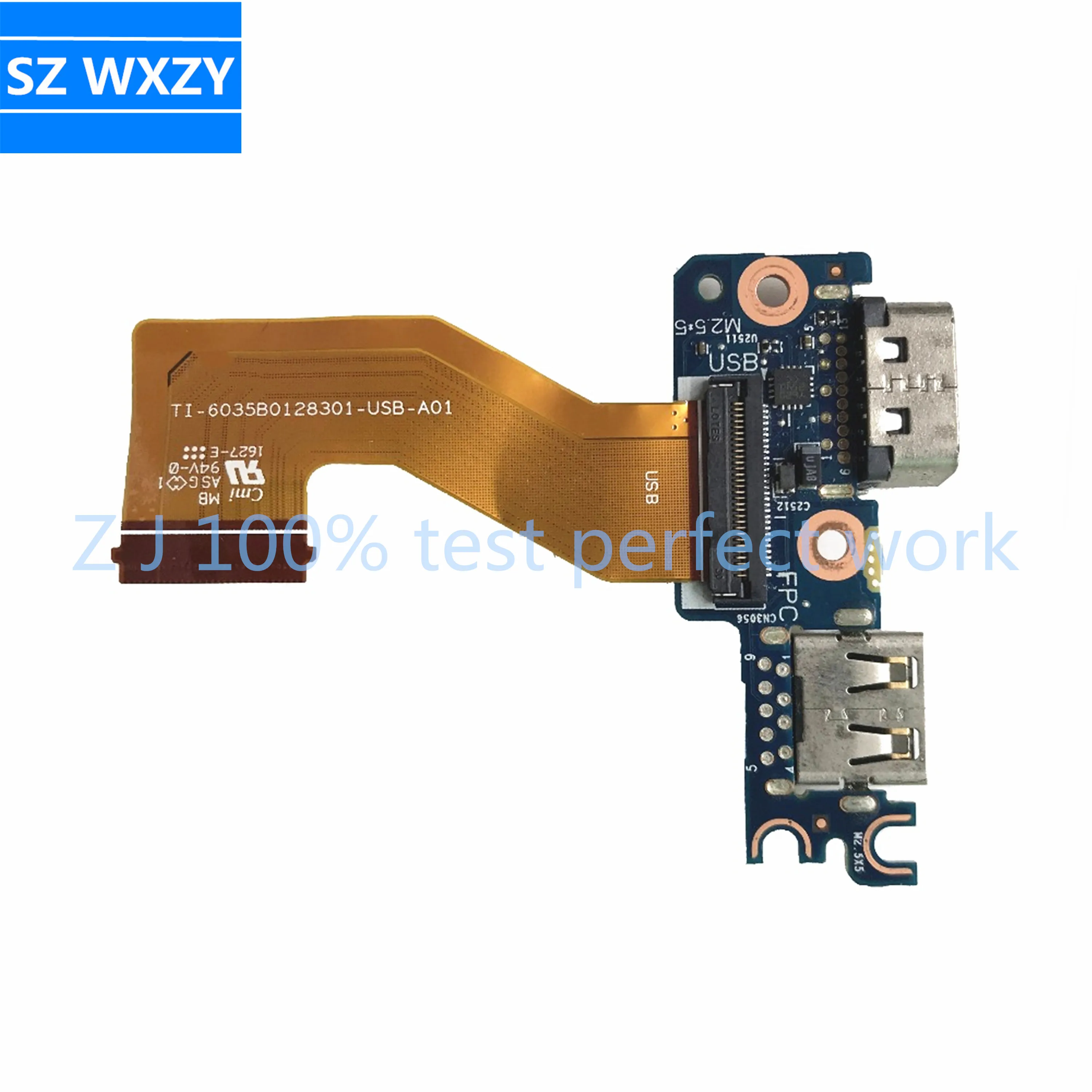 Оригинальная плата VGA для ноутбука HP EliteBook 840 740 G3 с кабелем 6050A2727501 6035B0128301 USB A01 100%