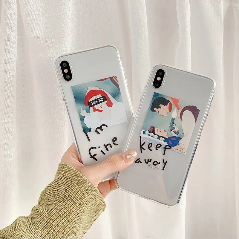С изображением забавных милых девочек чехол для телефона для samsung S6 S7 S8 S9 S10 плюс A5 A8 A30 A80 A70 A50 Примечание 10 9 8 j6 Мягкий силиконовый чехол с рисунком из мультфильма, задняя крышка, Капа