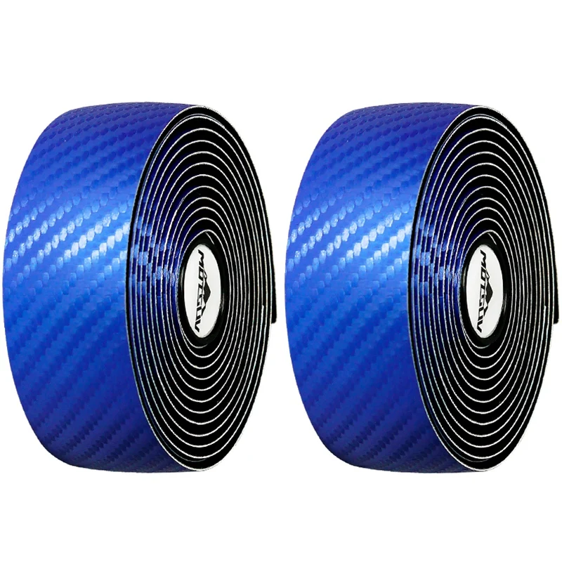 

MOTSUV Road Bike Handlebar Tape Carbon Bicycle Bar Tape Damping Anti-Vibration +2 Bar Plug Cycling Accessories