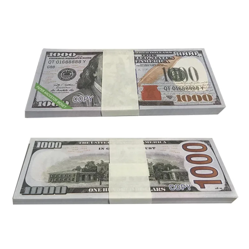 

Ancestor Sacrifice Money Heaven Hell Bank Notes Dollar USD Joss Paper Ghost Money Paper Money Honoring Ancestors