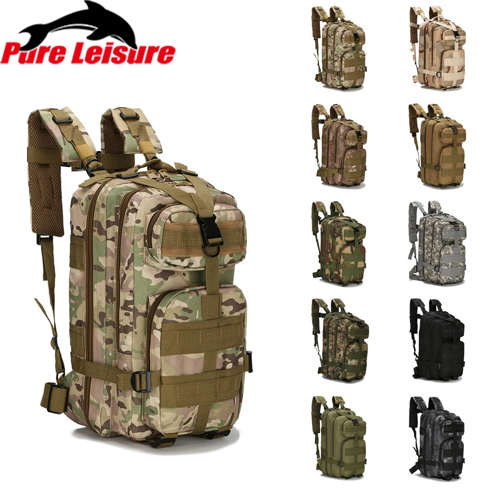 PureLeisure 35L рюкзак для рыбалки на открытом воздухе военный армейский тактический