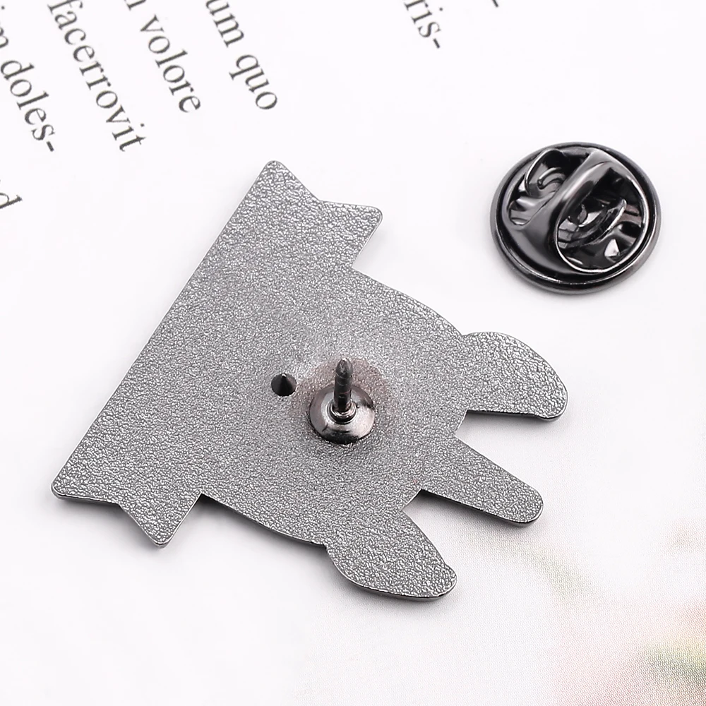 Эмалированная брошь на лацкан с радужной лошадкой единорогом милое мультяшное