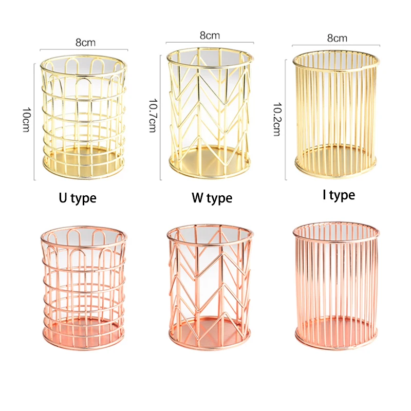 

Makeup Brush Storage Box Desktop Cosmetics Organizer for Lipstick Brush Pen Holder Office Stationery Storage Rack Makeup Box