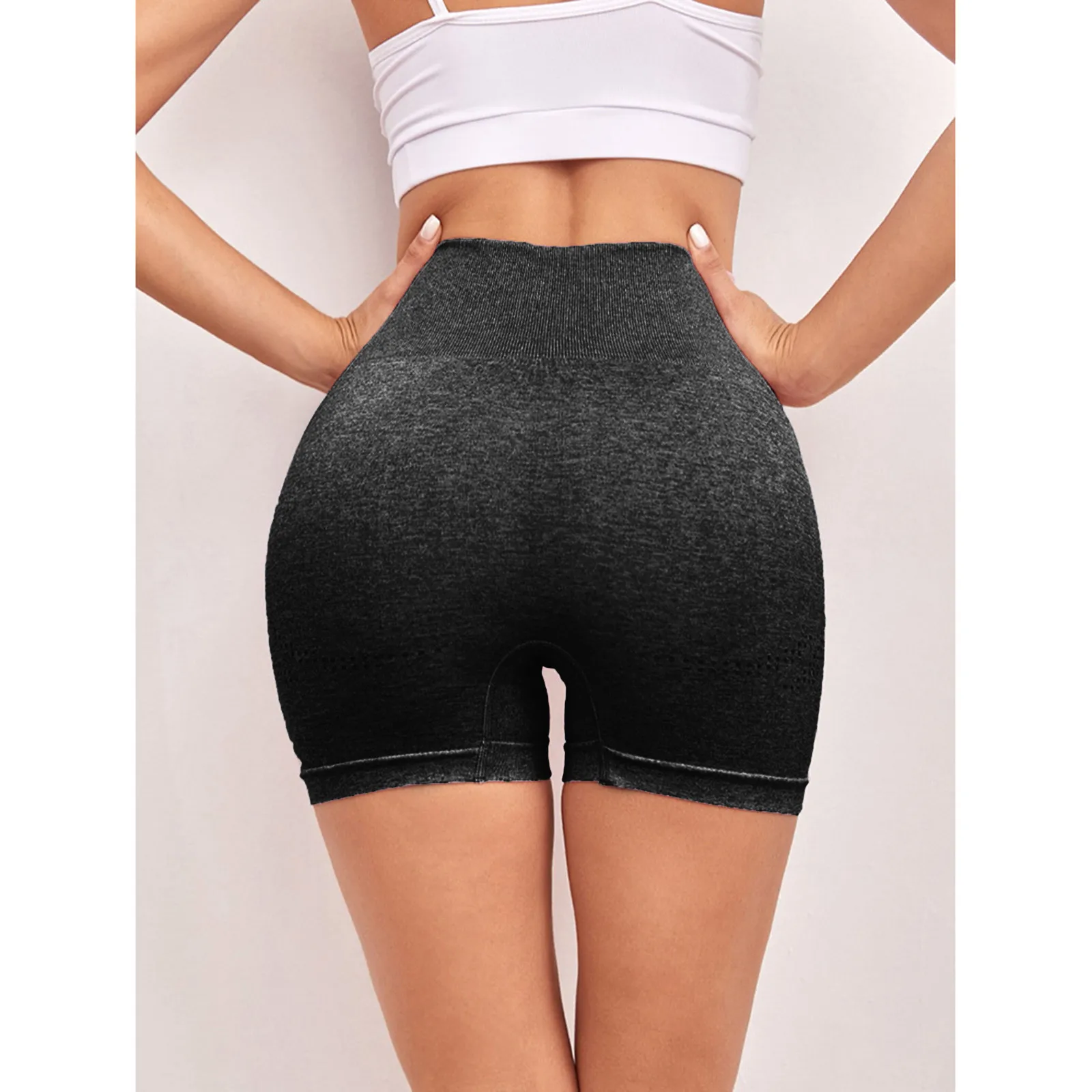 

Fashion Yoga Shorts Women Casual Sports Shorts Print Elastic Short Yoga Pantalones 2021