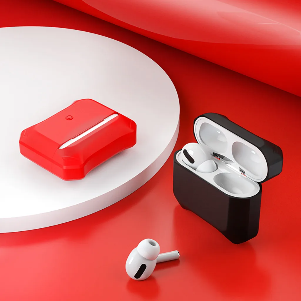 Чехол для AirPods Pro чехол наушников 2019 Mini Sillicon с защитой от царапин и падения Airpods