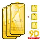 Закаленное стекло 9D с полным покрытием 6 в 1 для IPhone 12, 11 Pro Max, 6, 6S, 7, 8 Plus, защитные пленки для экрана IPhone XS, X, XR, пленка для объектива камеры