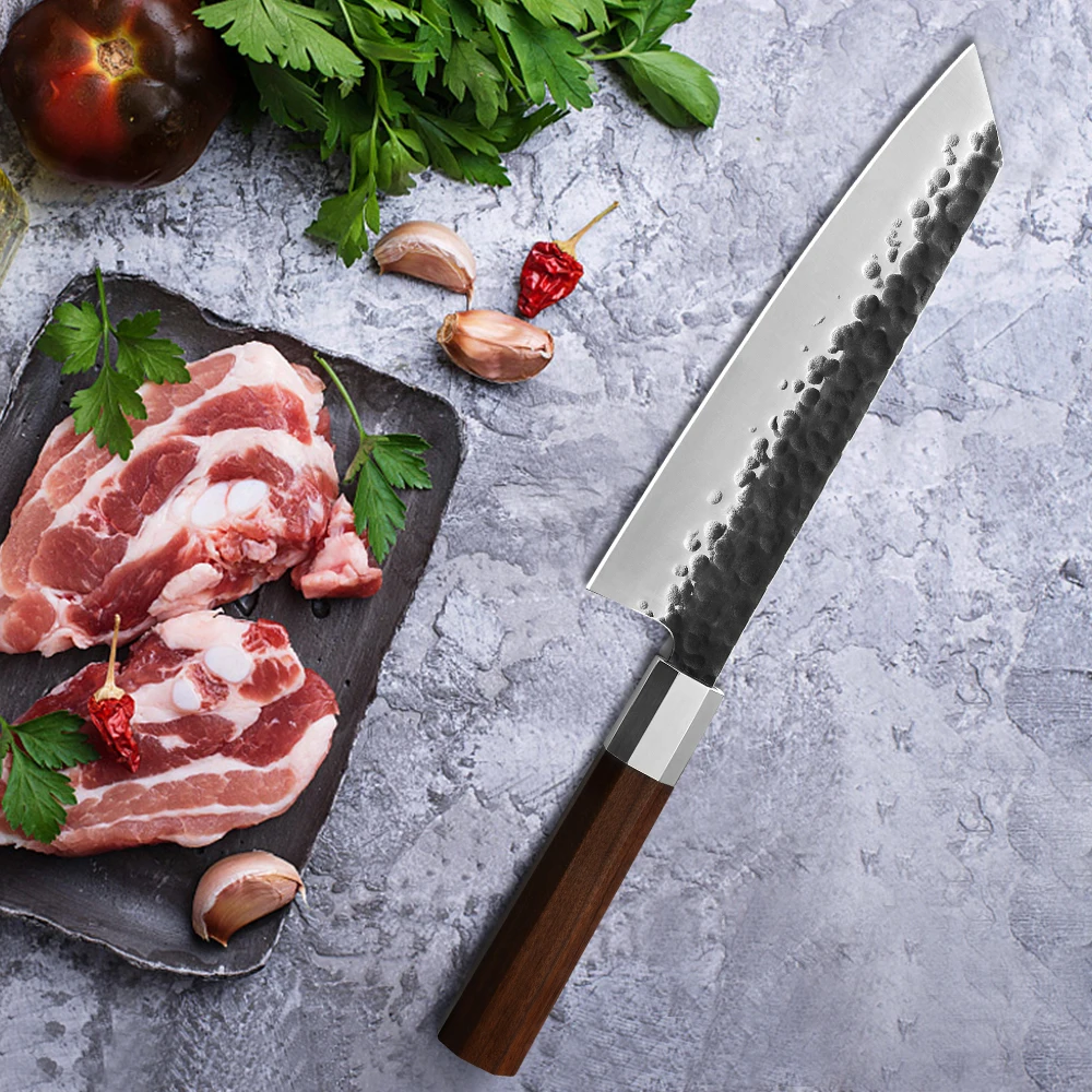 MUZ кованые ножи шеф повара из высокоуглеродистой стали кухонные ручной работы