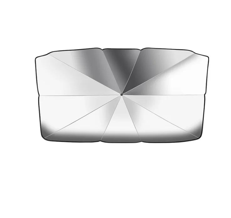 

Portable Car Sunshade Umbrella 50pcs/ctn UV Protection Front Window Retractable Foldable Car Windshield Sunshade