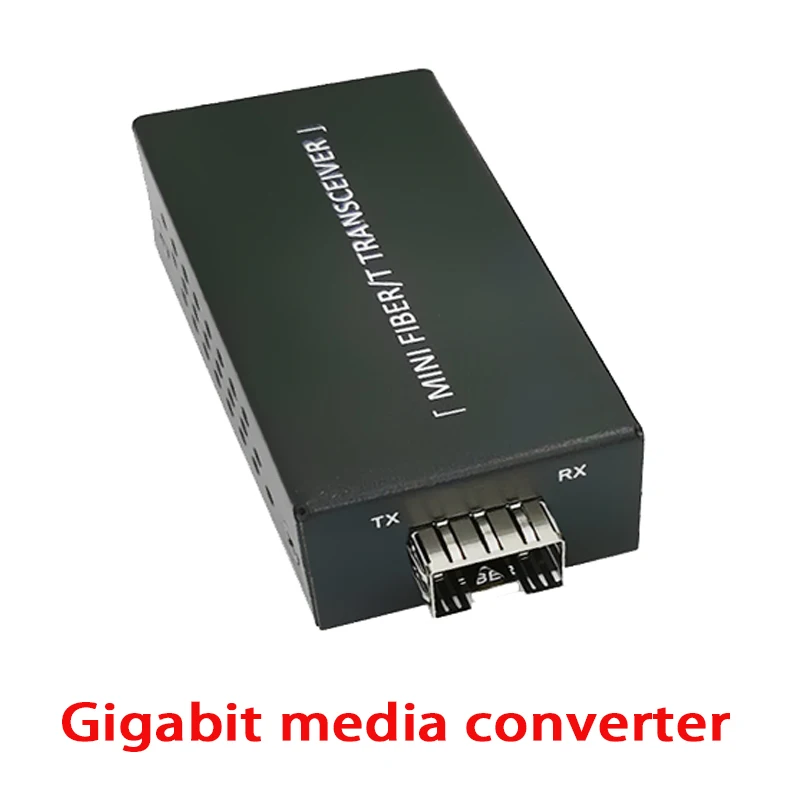 Волоконно оптический медиаконвертер с 1 портом sfp на rj45 гигабитный ...