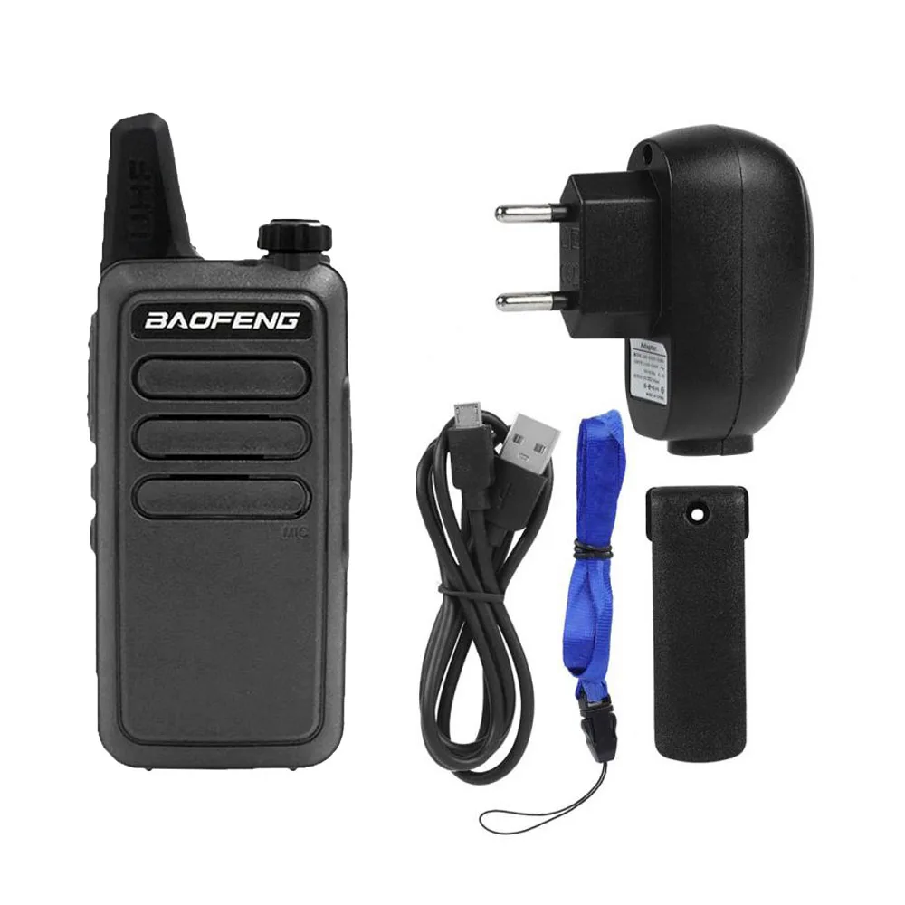 2 шт. BAOFENG BF-R5 портативная рация 5 Вт радио двухсторонняя Ham Радио коммуникатор HF