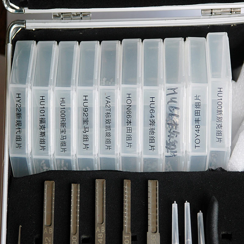 100% Оригинальный честный слесарь 10 видов формы для ключей от машины изготовление