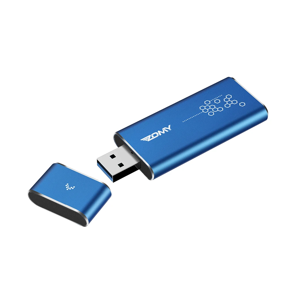 

Zomy external Solid State Disk mini aluminum alloy USB3.0 with 512GB capacity USB flash drive built-in M.2 NGFF For laptop