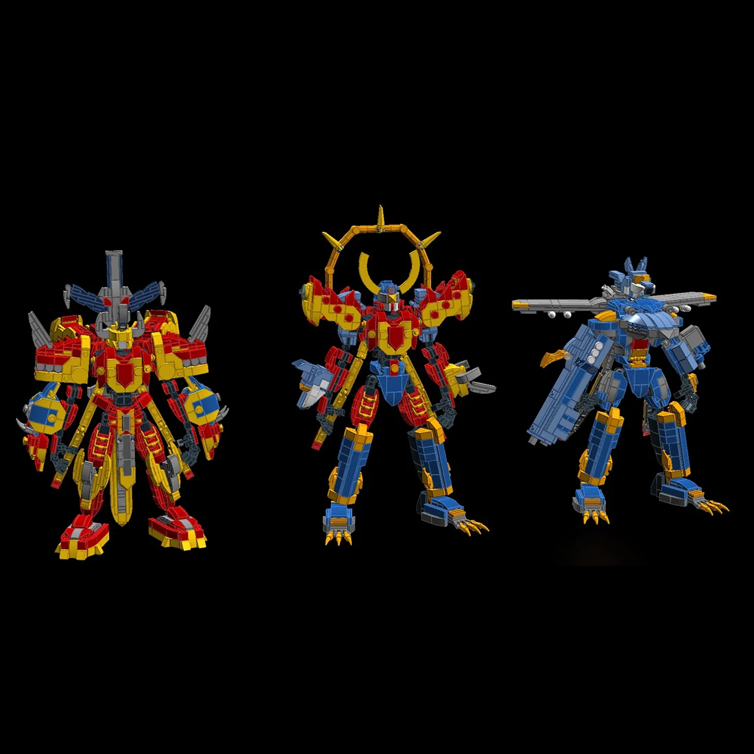 

(Customized)900Pcs MOC Mecha Series Model Small Particle DIY Building Block Model Toy Gift For Decor