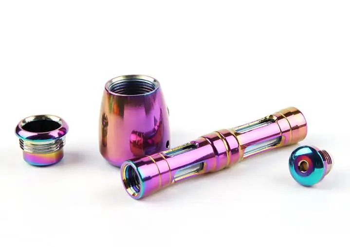 Металлическая курительная травяная трубка 120 мм металлическая чаша съемная