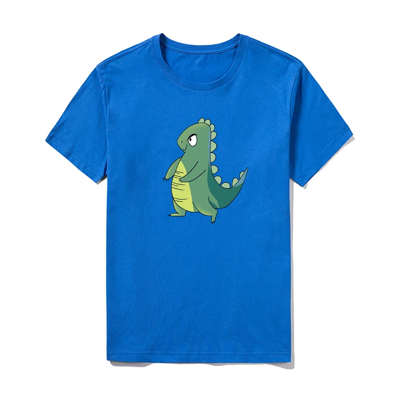 Футболка мужская хлопковая свободного покроя забавная Милая уличная одежда с