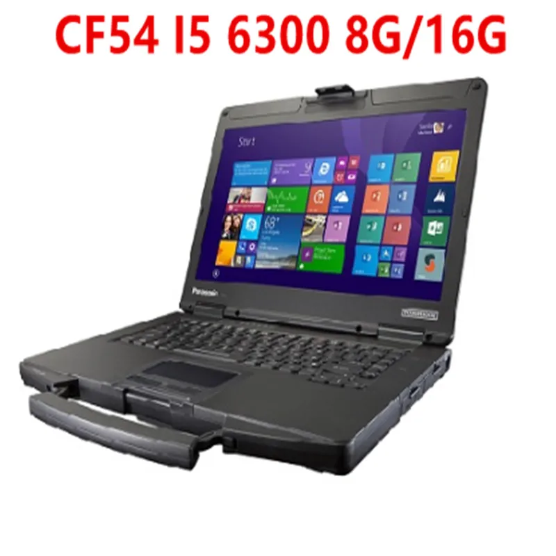 Хорошая б/у PanasonIc Toughbook CF54 CF 54 I5 6300 8G 16G для диагностического инструмента ноутбук MB