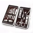 Универсальные кусачки для ногтей маникюрные инструменты для ногтей, 12 шт., ножницы, пинцет, наборы для маникюра, инструменты для дизайна ногтей