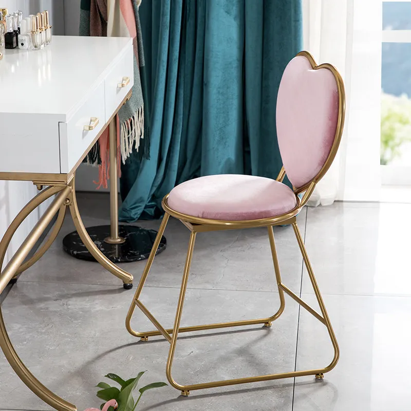 Стул для макияжа обеденный стул туалетный столик табурет современная простая