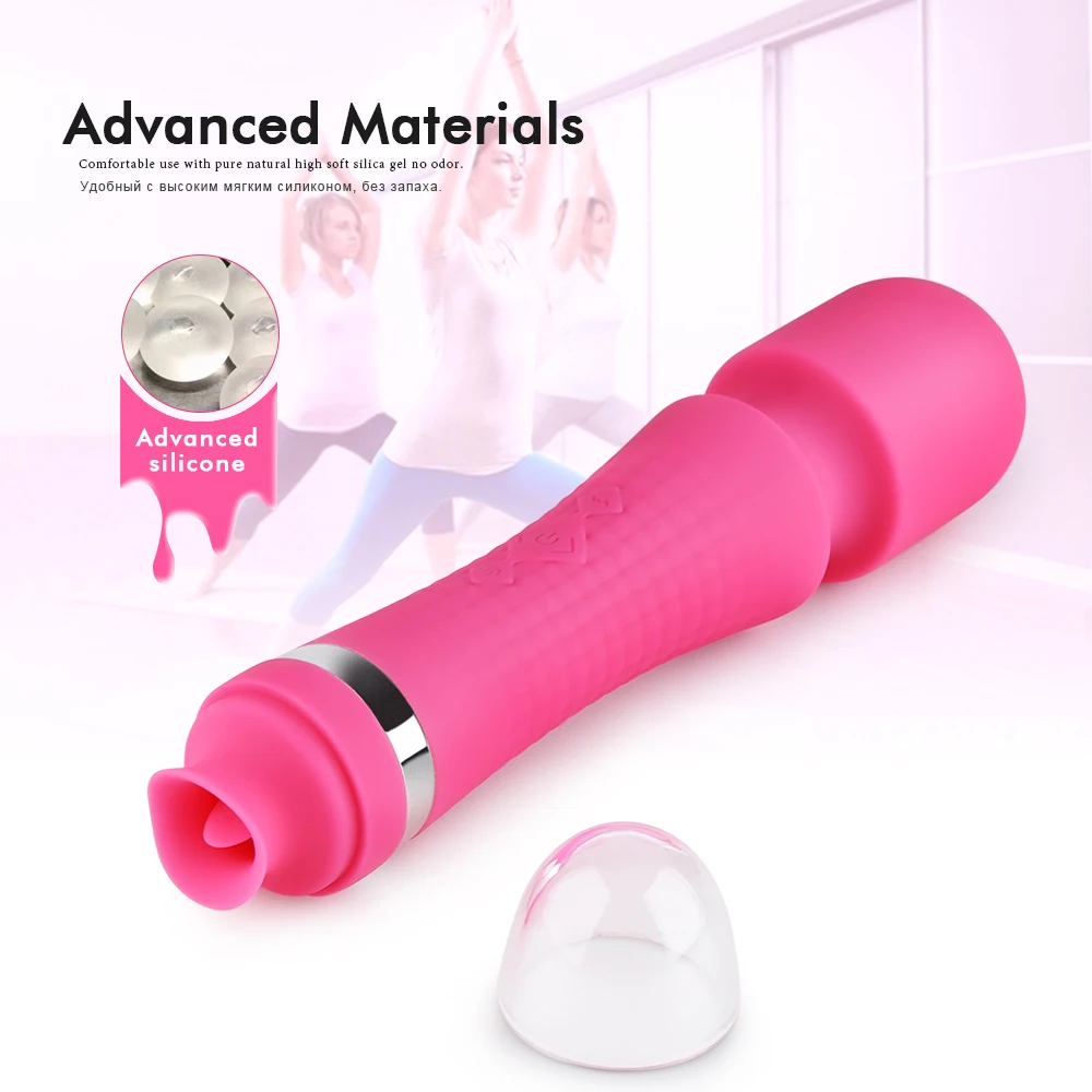 10 скоростей AV вибратор для женщин Волшебная палочка массажер секс-товары USB